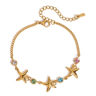 Βραχιόλι Starfish Bezel Zircon