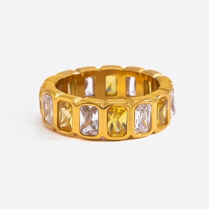 Baguette Eternity Band high quality