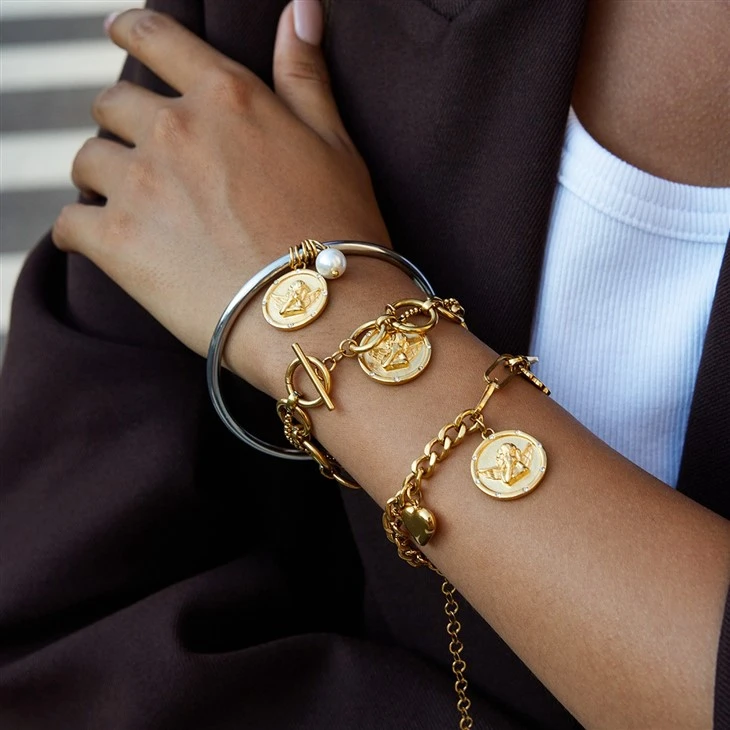 Coin Chain Bracelet suppliers