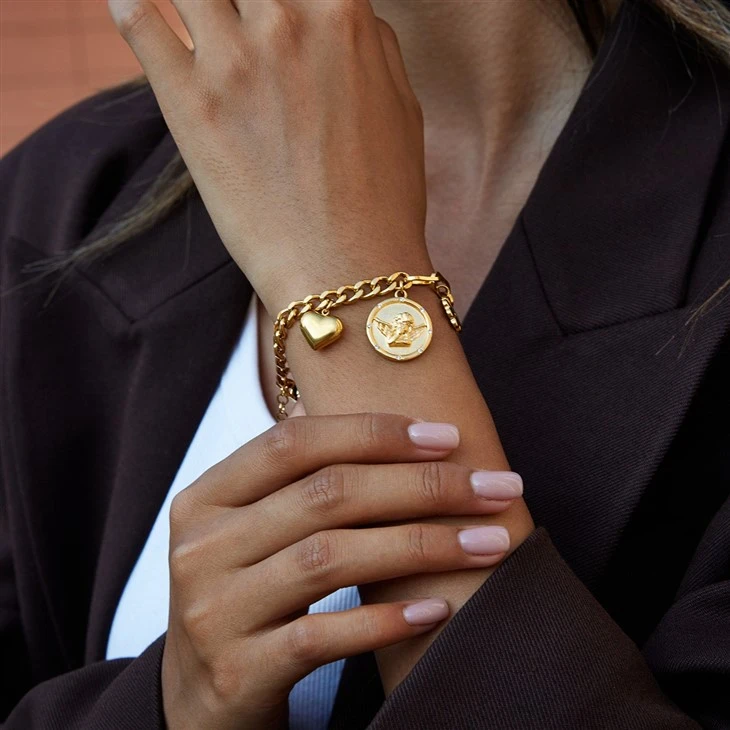 Coin Chain Bracelet high quality