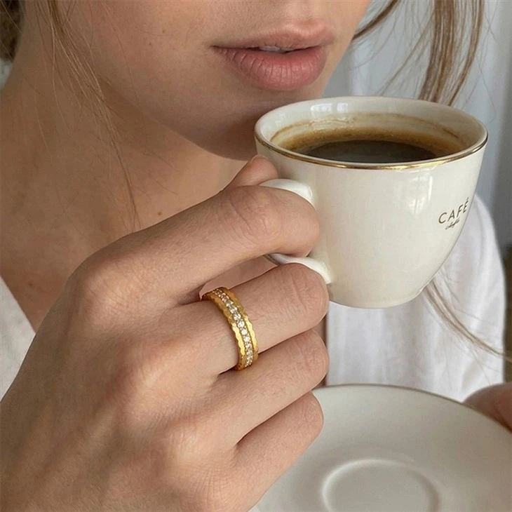 Detachable Zircon Stainless Steel Ring Set suppliers