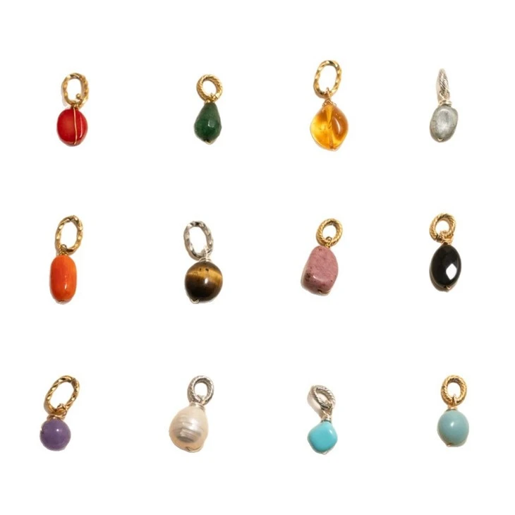 Distinctive Birthstone Pendant Charms high quality