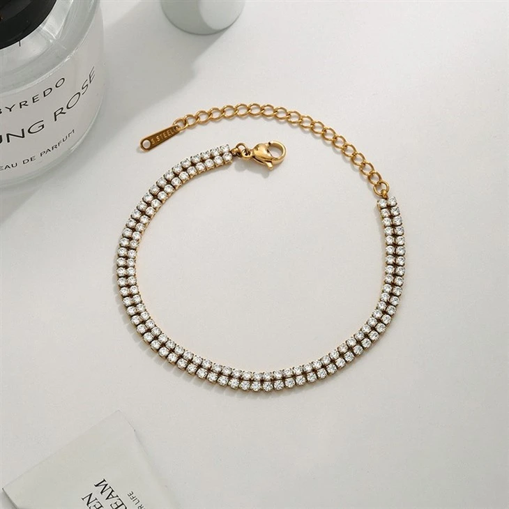Two Row Tennis Bracelet best